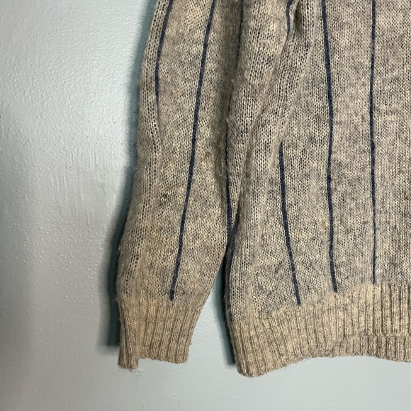 Samband of Iceland wool pull over sweater grey and blue - Picture 4 of 7